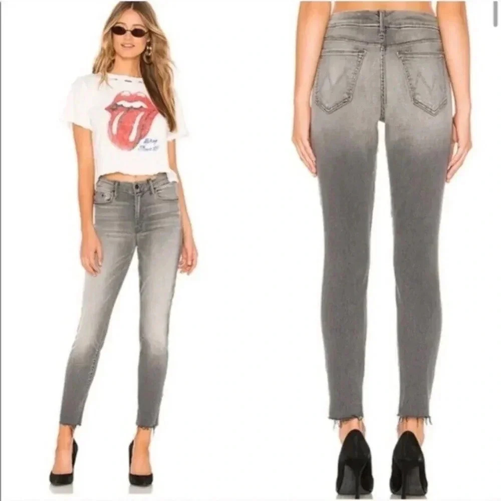 MOTHER Looker Ankle Fray in Supermoon jeans size 25 B1403